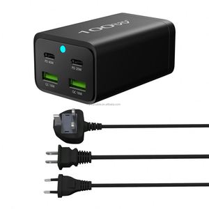 100W PD Power <b>Adapter</b> 2USB+2USB-<b>C</b> Desktop Charger Hot Selling Multi-functional <b>Adapter</b> QC 18W <b>USB</b> Charger for Phone - Product Image 6