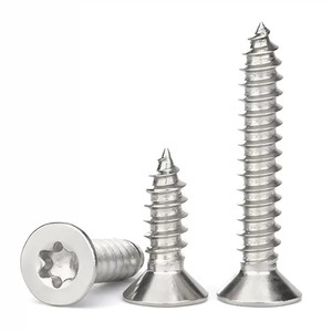 <span class=keywords><strong>Vis</strong></span> autotaraudeuse à tête fraisée en acier inoxydable M4 x 20mm 40mm M5 M6 <span class=keywords><strong>Vis</strong></span> Torx Inox <span class=keywords><strong>Vis</strong></span> à bois - Product Image 3