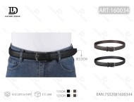 Cinturón para Hombre de 3.5cm con Hebilla de Aleación y Cierre de Pasador, Cinturones Metálicos Casuales - Product Image 3