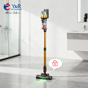 <span class=keywords><strong>Aspirateur</strong></span> vertical 3-en-1 sans fil à forte <span class=keywords><strong>aspiration</strong></span> avec écran LED, fonction de nettoyage à sec, sans sac - Product Image 4