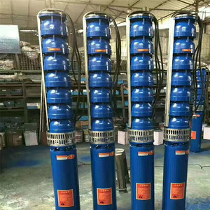 ปั๊มน้ำบาดาลแบบจุ่ม Qj 380v สามเฟส สำหรับการเกษตร ปั๊มน้ำหลายระดับทำจากสแตนเลส - Product Image 5