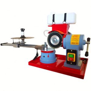 Machine à affûter les lames de scie à ruban diamantées pour scieries, avec moteur, engrenage, pompe et machine à affûter les lames de scie - Product Image 1
