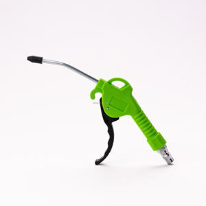 Pistolet à air comprimé pour le nettoyage de voitures, outil pneumatique en métal avec buse courbée verte pour souffler l'air et éliminer la poussière - Product Image 2