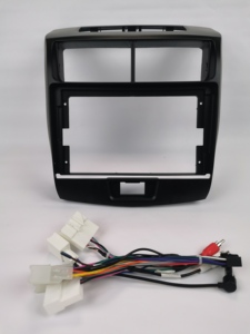 Kit de Moldura para Panel de Navegación de Coche Portátil, Estilo Fibra de Carbono Negro Brillante, 1 Año de Garantía, Tarjeta SD para Avanza GPS 2012-2018 - Product Image 3