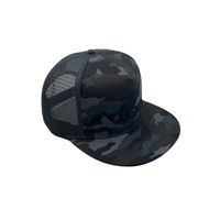 Pemasok Gorras Cina Grosir Topi Jaring Tagihan Datar Camo Topi Trucker Snapback Camo Kustom Topi Snapback Katun 100% Topi Snapback