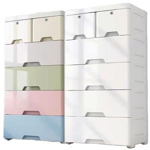 Storage Drawers Kids Drawer Organizer Foldable Lemari Plastik Plastic Luxury European 3 Tiers 60cm Width Clothing Organizer