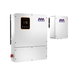 อินเวอร์เตอร์ไฮบริดพลังงานแสงอาทิตย์ Megarevo รุ่น US แบบแยกเฟส 4 MPPTs ขนาด 8kw 10kw 12kw รองรับแรงดันสูง 380V 400V พร้อมแบตเตอรี่ - Product Image 1