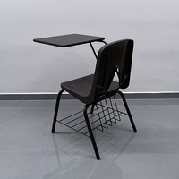 Chaise d'étudiant à prix de gros avec tablette d'écriture, chaise et bureau pour salle de classe, mobilier pour collège et lycée