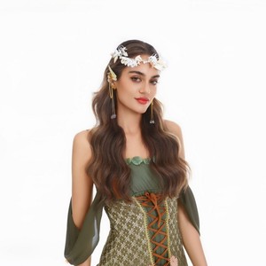 Couronnes de mariée élégantes en dentelle avec papillons, dernières créations, nouveaux styles, bandeaux <span class=keywords><strong>pour</strong></span> filles d'honneur - Product Image 2