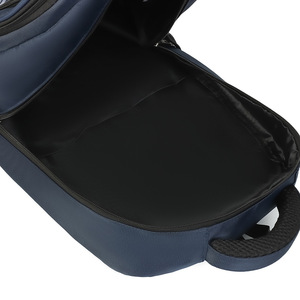 Men's <b>Backpack</b> Large Capacity 20-35L Interior <b>Compartment</b> Business Travel Bag Soft Handle Solid Color Blue Gray Black - Product Image 1