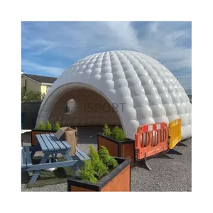 New arrival Advertising Inflatables Domes Igloo Rooms LED tent Inflatable Dome Tent For Wedding Party Camping Trade Show