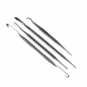 Carver de modelado de cera dental, juego de instrumentos de laboratorio de espátula de mezcla de alginato de yeso - Product Image 1