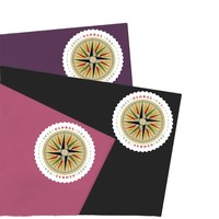 Наклейки-метки Review Stickers 504Bytes RFID NFC215 программируемые, водонепроницаемые, 30 мм
