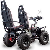 Nouvelle conception de véhicule tout-terrain électrique tout-terrain, scooter électrique 60V 4800W/6000W/8000W avec 2 sièges