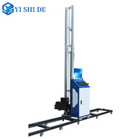 Máquina integrada para pared y suelo, impresora de inyección de tinta automática estereoscópica montada en la pared, máquina de impresión mural UV 3D