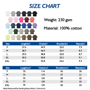 T-shirt personnalisé avec logo en gros, coton tricoté 230 GSM, streetwear hip-hop oversize uni à séchage rapide - Product Image 5