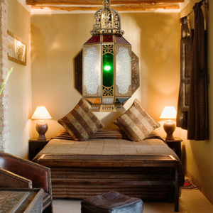 Lámpara colgante del sudeste asiático, candelabros antiguos, decoración tailandesa, SPA, salón de masajes, habitación, cola de pavo real, luces colgantes - Product Image 2