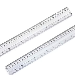 Regla de Medición Transparente de Plástico de 30 cm, Popular y Más Vendida en 2026, para Oficina, Estudiantes y Profesores - Product Image 3