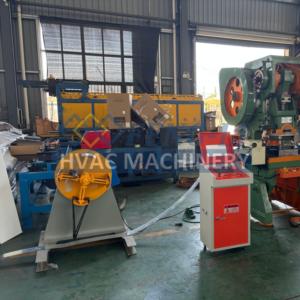 TDF TDC 플랜지 코너가있는 HVAC 덕트 제작기 펀치 파워 프레스 펀칭 도구