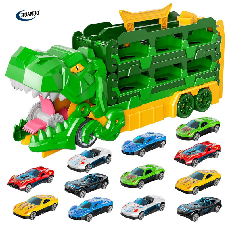 Kids 59 inches Transport Dinosaur Truck