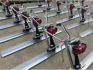 Beton zemin titreşimli şap cetvel yol yapımı benzin zemin yüzey bitirme seviye makinesi - Product Image 5