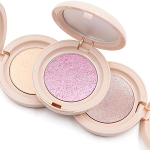 <span class=keywords><strong>Iluminador</strong></span> en Polvo Compacto con Brillo de <span class=keywords><strong>Diamante</strong></span> Rosa de Alta Pigmentación, para un Brillo Facial, Apto para Todos los Tonos de Piel, Maquillaje Vegano - Product Image 1