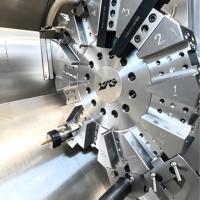 Tour CNC HT08DSY à haute précision pour l'usinage de métaux lourds