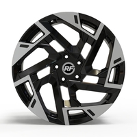 Nouvelles jantes en alliage d'aluminium forgées monobloc haute performance, concaves, noires brillantes, de 18 à 24 pouces, entièrement personnalisables, 5x120 5x112, 40mm/30mm