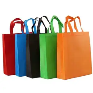 High Quality Wholesale Custom Cheap Manufacturer Raw Material Shopping Logo Print Durable Custom Non Woven Bag