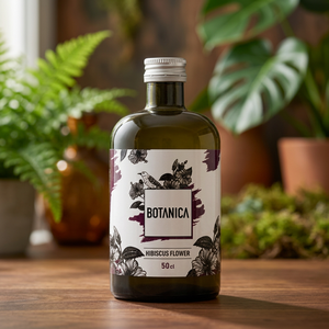BOTANICA-FIORI DI IBISCO Extrait Liquide Filtré Non Alcoolisé de Fleurs d'Hibiscus Rouge Rubis Rafraîchissant et Hydratant - Product Image 2