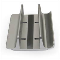 IDock 2 en 1 Design Support d'ordinateur réglable et peu encombrant Support vertical pour ordinateur portable avec fente