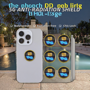 Écran de protection <span class=keywords><strong>anti</strong></span>-radiation 5G en PVC Shungite étanche <span class=keywords><strong>pour</strong></span> appareils électroniques de marque JXD, protection EMF <span class=keywords><strong>pour</strong></span> téléphones portables, modèle EST-HPS-050 - Product Image 2