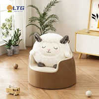 Peluche gonflable LTG Design Dudu Mouton, jouet réconfortant 65 cm, lavable, unisexe, pour prix de jeu de carnaval, en polyester