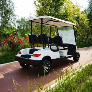 Carrito de golf eléctrico barato y duradero de 4 plazas personalizado con certificación CE - Product Image 3