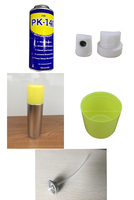 Machine de capsulage pour produits aérosols, peinture en spray et crème, équipement de pressage de capuchons extérieurs Aile Company