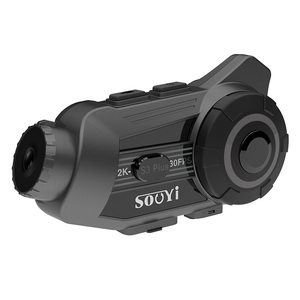 Intercomunicador Bluetooth de Largo Alcance para Casco <span class=keywords><strong>con</strong></span> Cámara 2K y Función de Radio FM al Mejor Precio - Product Image 1