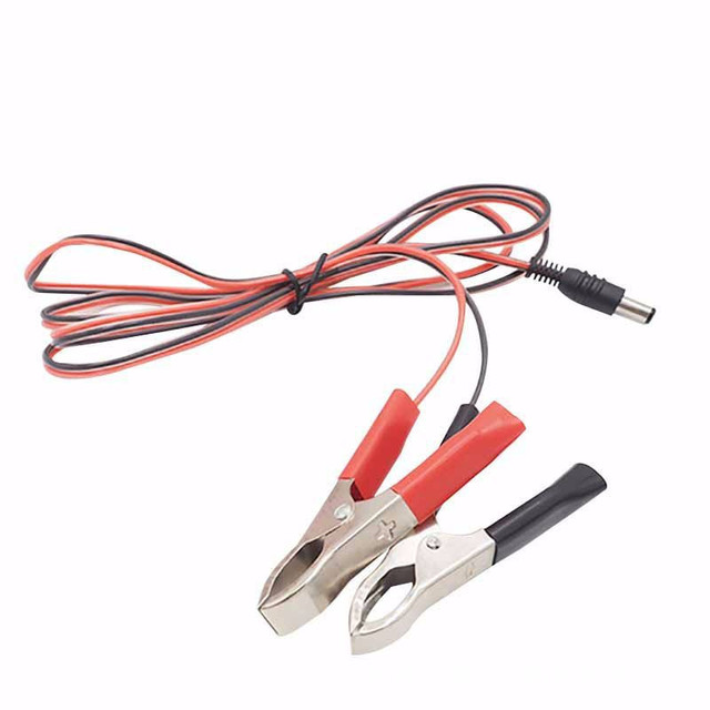 DC Power Connection TV Test Clamp Electronic Power Cord Charging Cable