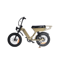 Vélo électrique urbain 48V 20Ah 500W/750W à suspension intégrale, vélo électrique de type cruiser pour femmes, pneus larges, moto électrique, Elektrische Fietsen