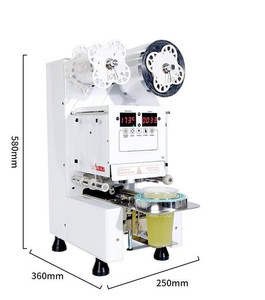 <b>Automatic</b> Drink Cup Sealing <b>Machine</b> for Milk Tea Shop <b>Coffee</b> Shop and Beverage Store - Product Image 5
