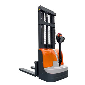 รถยกพาเลทไฟฟ้า รับน้ำหนัก 1500 กก. 24V พร้อมล้อทรงตัว สำหรับงานหนัก อุปกรณ์ขนถ่ายวัสดุในคลังสินค้า - Product Image 1