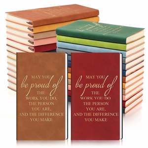 New Design A3 Spiral PU Leather Address <b>Book</b> High-end Company Souvenir for Promotion - Product Image 1