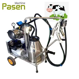 Single bucket milk sucking machine Cow milking machine Diary goat milking equipment