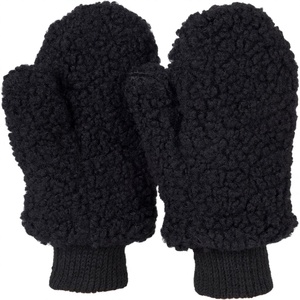 Gants en tricot pour femme, décontractés, d'hiver, pour l'extérieur, longueur poignet, aspect polaire Teddy, doublure thermique en plumes de poulet, chauds - Product Image 3