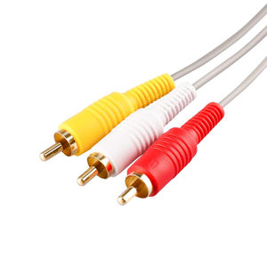 Accessori per giochi WII e WIIU cavo Audio Video AV con cavo di connessione RCA - Product Image 3