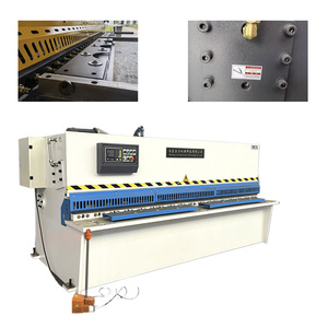 Máquina de Corte y Cizallamiento de Chapa Metálica Totalmente Automática de Marca China 220V/380V con Componentes de Motor PLC para Cizallamiento de 8mm de Espesor - Product Image 2
