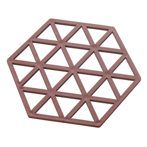 Napperon de cuisine isolé en silicone de style classique Offre Spéciale pour plaque de tasse de pot résistant à la chaleur - Product Image 1