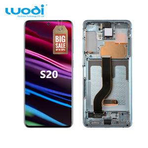 Aksesoris pengganti pabrik kualitas terbaik layar sentuh lengkap untuk Samsung S20 S <span class=keywords><strong>20</strong></span> dengan IPS perakitan tampilan LCD bingkai - Product Image 2