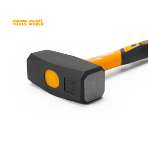 DINGQI 45 Steel Heavy Duty 1kg 1.5kgs 2kgs Machinist Stoning Stone <strong>Hammer</strong> With Wood Handle - Product Image 2
