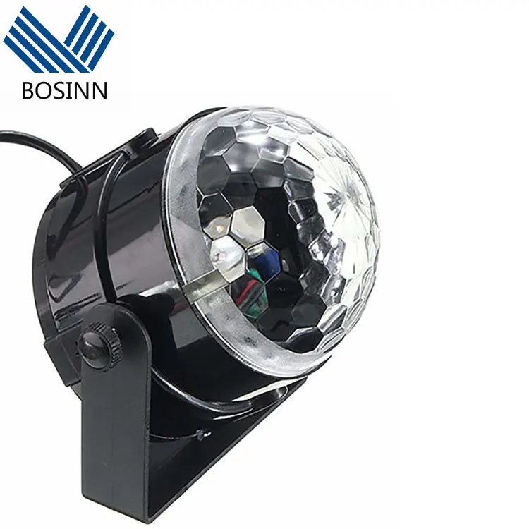 Mini Podiumlamp Kristallen Magische Bal Lantaarn Disco Projector Sky Star Kleurrijke Woonkamer Verjaardagsfeest Podiumverlichting