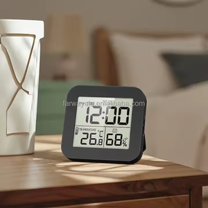 Pantalla LCD multifunción <span class=keywords><strong>Google</strong></span> <span class=keywords><strong>Timer</strong></span> Productividad Estudio Escritorio Temporizador para niños Temperatura Humedad Temporizadores de cocina digitales - Product Image 2